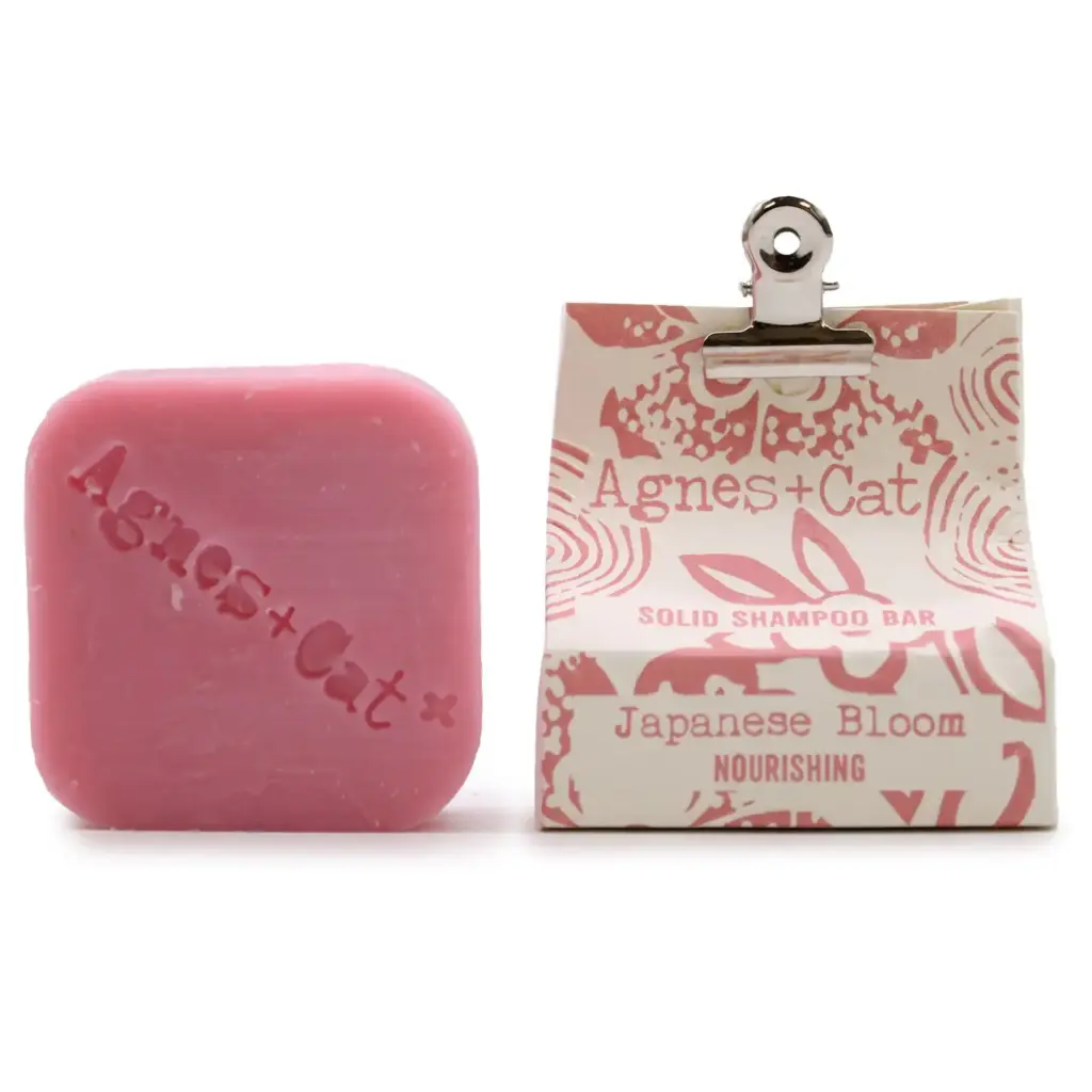 Agnes + Cat Japanese Bloom Solid Shampoo | www.artisangoods.co.uk