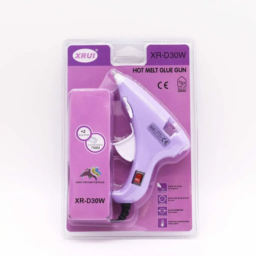 Xrui 30W Mini Hot Glue Gun Hobby (UK plug) – for 7mm sticks | www.artisangoods.co.uk Xrui 30W Mini Hot Glue Gun Hobby (UK plug) – for 7mm sticks | www.artisangoods.co.uk