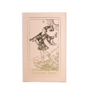 Pink Box Ruby Foil Tarot Card Gift Box Set – with booklet | www.artisangoods.co.uk