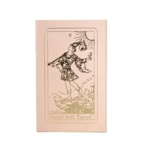 Pink Box Ruby Foil Tarot Card Gift Box Set – with booklet | www.artisangoods.co.uk