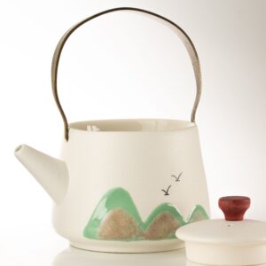Thousand Miles – Tea Set – Four Cups – Ceremonial Cloth & Bamboo Grip | www.artisangoods.co.uk 10
