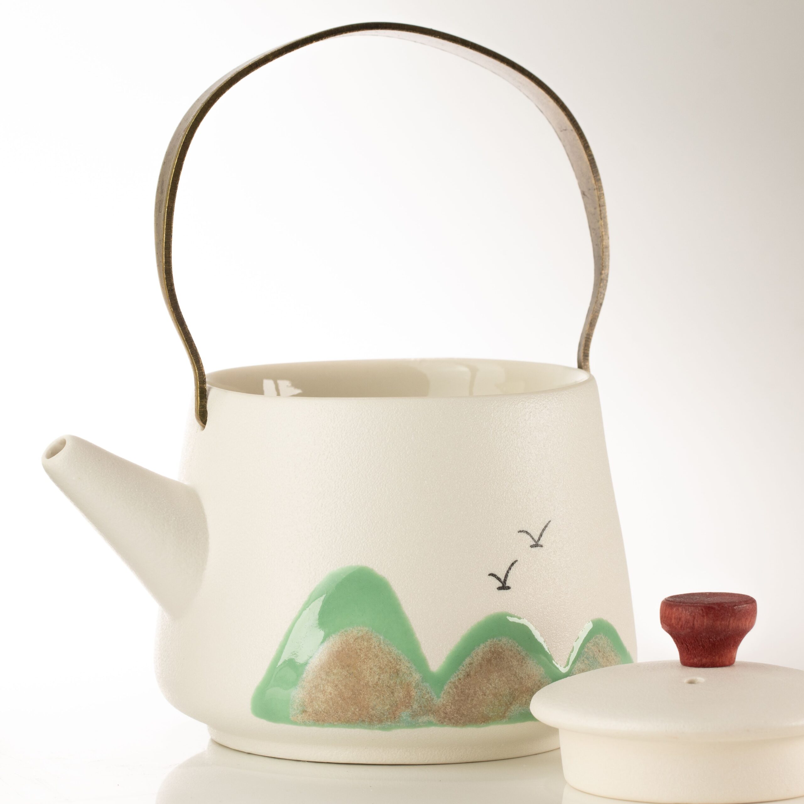 Thousand Miles – Tea Set – Four Cups – Ceremonial Cloth & Bamboo Grip | www.artisangoods.co.uk 10