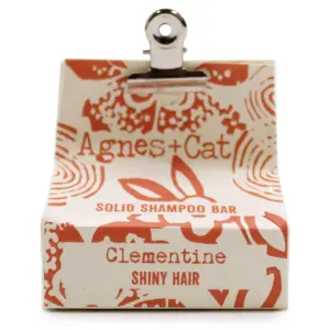 Agnes + Cat Clementine Solid Shampoo | www.artisangoods.co.uk