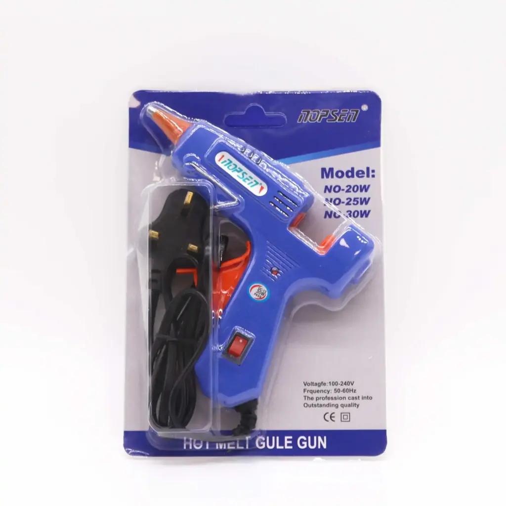 Nopsen 30W Mini Hot Glue Gun Pro (UK plug) – for 7mm sticks | www.artisangoods.co.uk Nopsen 30W Mini Hot Glue Gun Pro (UK plug) – for 7mm sticks | www.artisangoods.co.uk