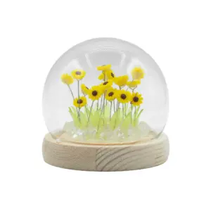 Floral Glow Garden Dome – 20 Sunflower – LED USB | www.artisangoods.co.uk 5