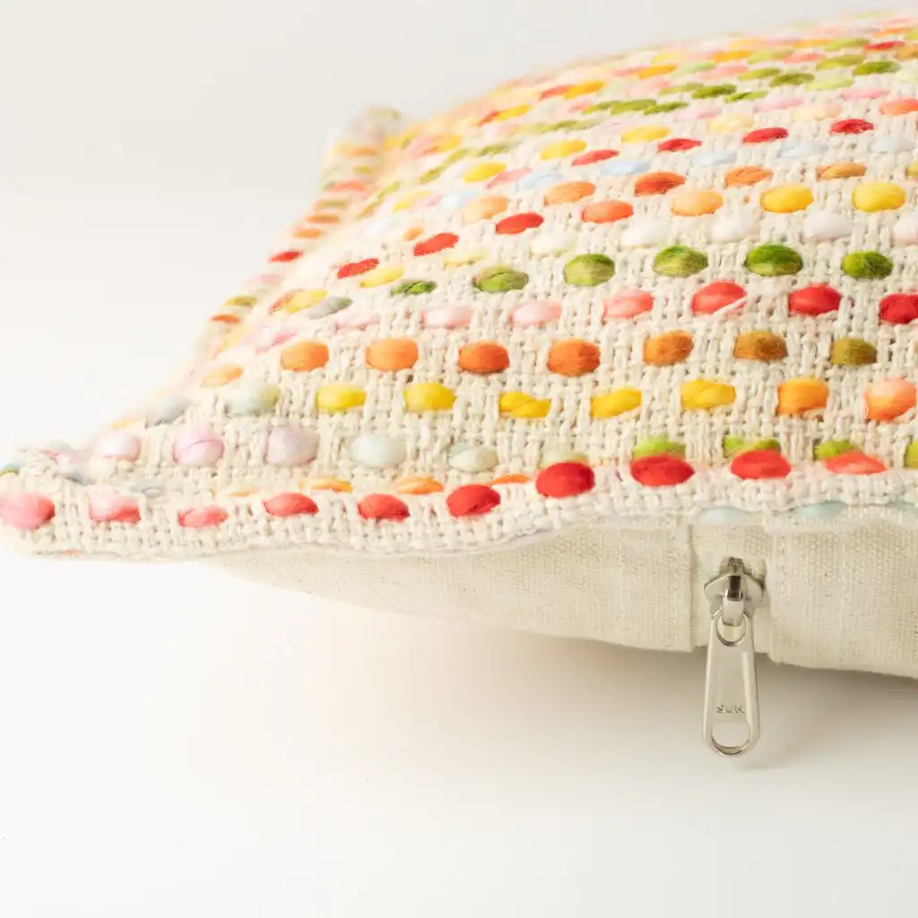 Classic Cushion Cover – Hidden Rainbow – 30x50cm – Lumber Style | www.artisangoods.co.uk 4