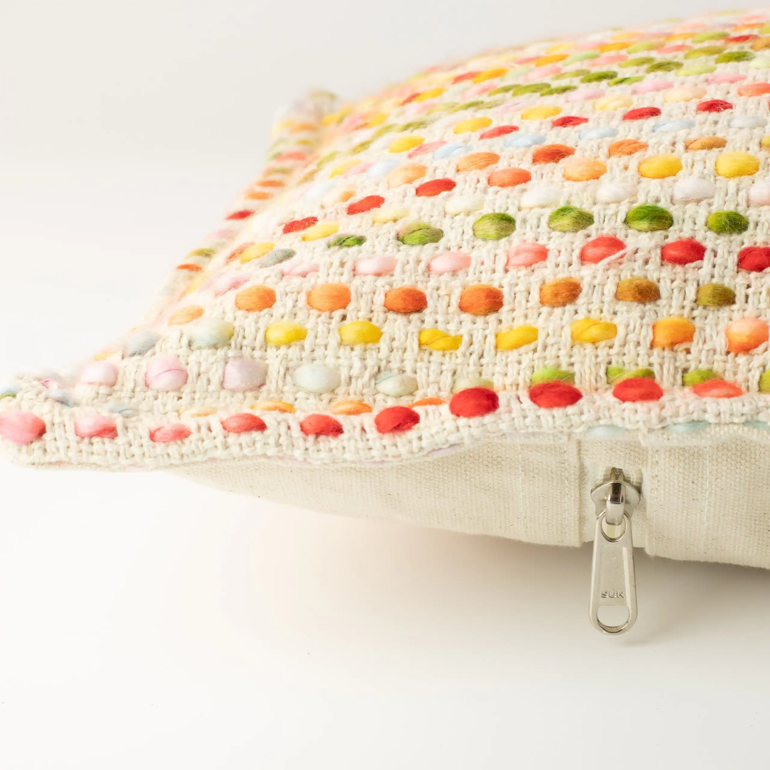 Classic Cushion Cover – Hidden Rainbow – 30x50cm – Lumber Style | www.artisangoods.co.uk 4