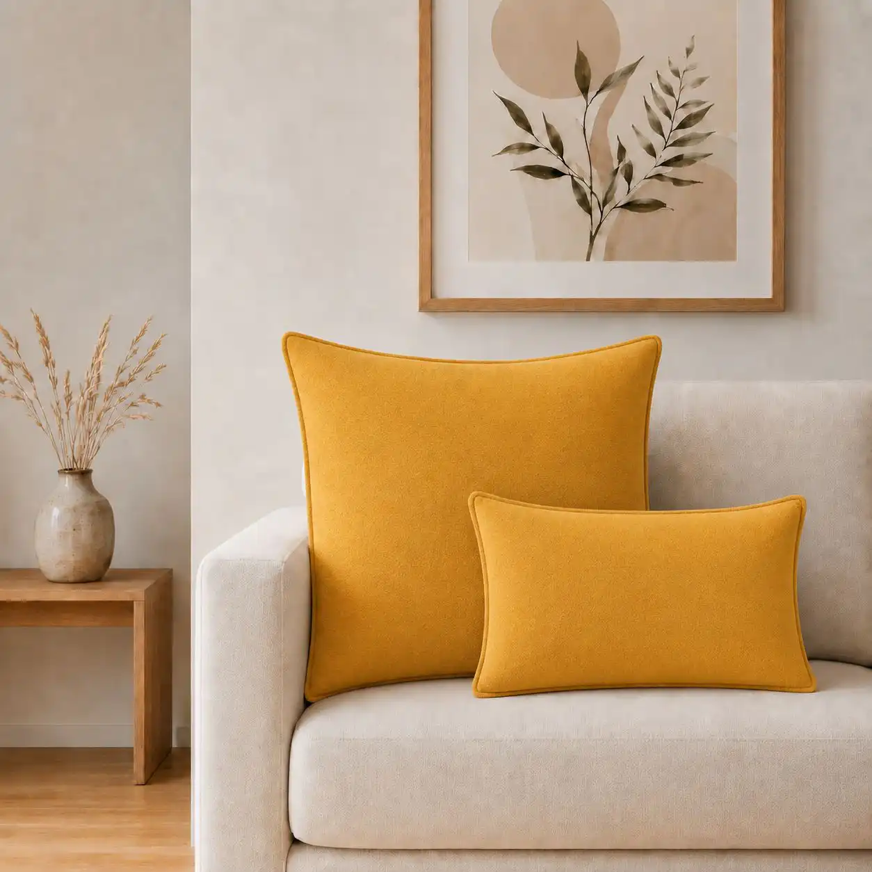 Classic Cushion Cover - Marigold Loom - 60x60cm - Jumbo Style - Image 1
