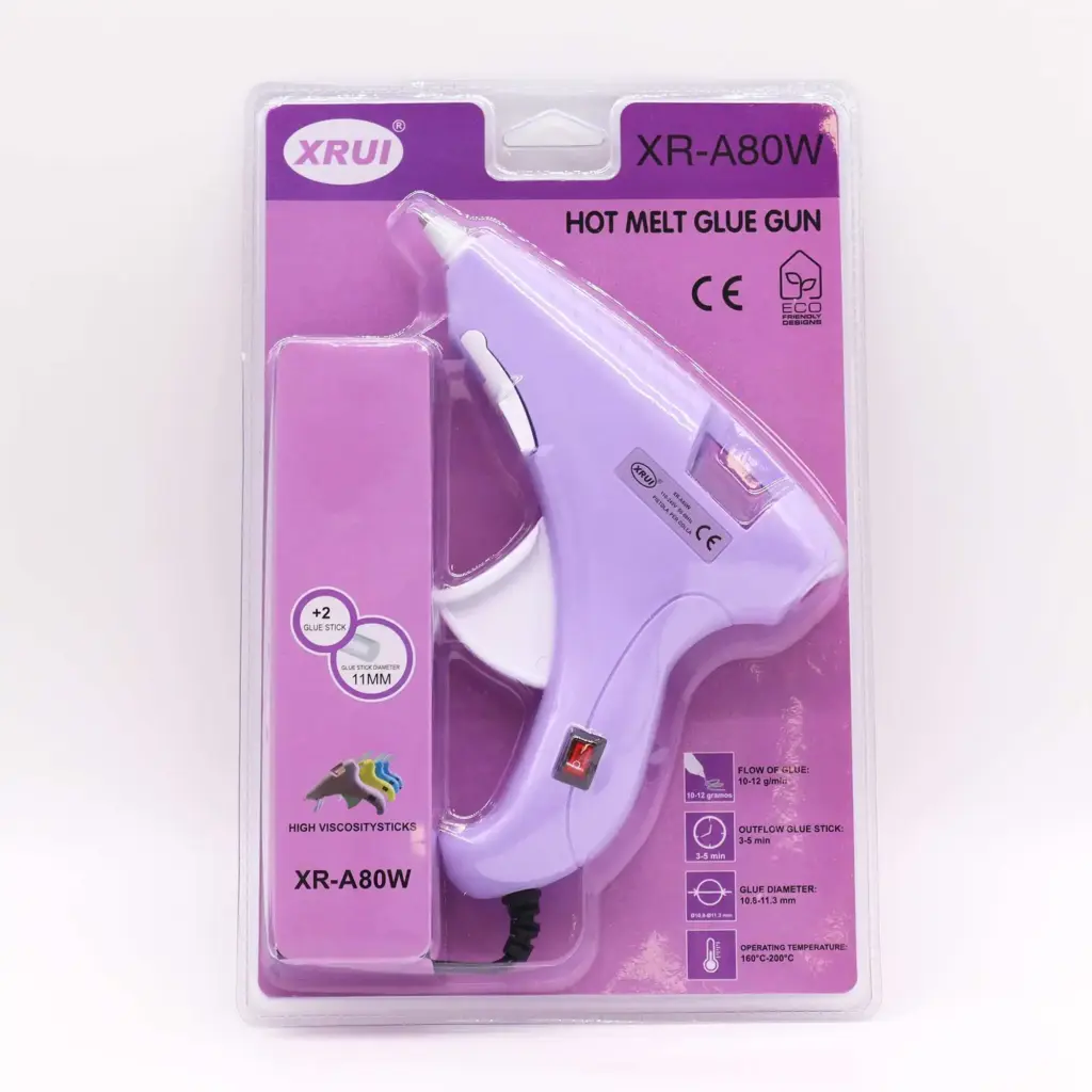 Xrui 80W Hot Glue Gun Hobby (UK plug) – for 11mm sticks | www.artisangoods.co.uk Xrui 80W Hot Glue Gun Hobby (UK plug) – for 11mm sticks | www.artisangoods.co.uk