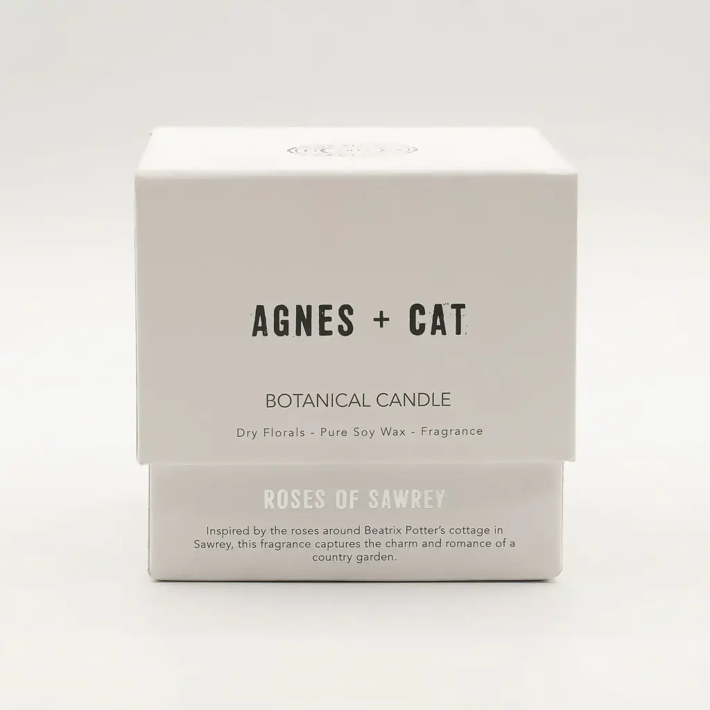 Agnes + Cat Botanical Soy Wax Candle – Roses of Sawrey | www.artisangoods.co.uk 6 Agnes + Cat Botanical Soy Wax Candle – Roses of Sawrey | www.artisangoods.co.uk 6