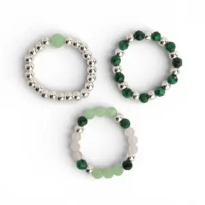 Nymph Spirit Gemstone Ring Set – Forest Spirit | www.artisangoods.co.uk 5