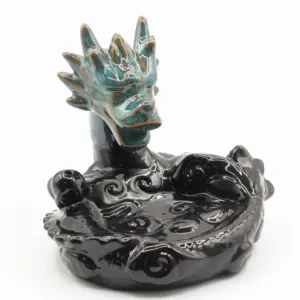 Backflow Incense Burner – Large Dragon Pool | www.artisangoods.co.uk 4