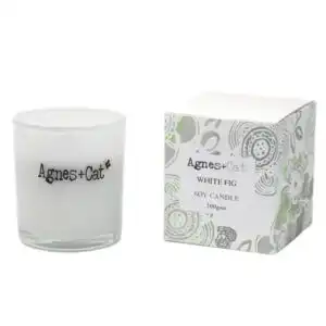 Agnes + Cat Votive Candle – White Fig | www.artisangoods.co.uk 1