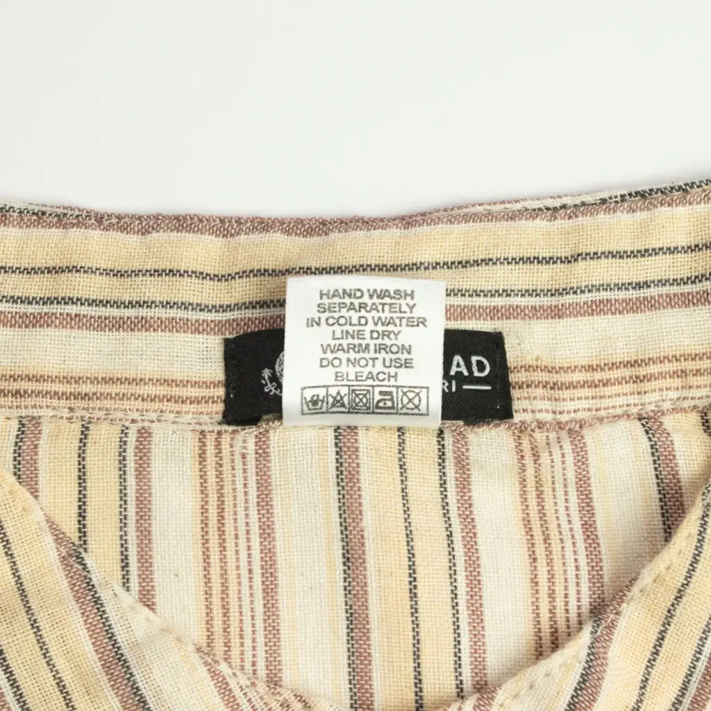 Nomad Sari Grandad Shirt – Brown Beige – XL | www.artisangoods.co.uk 9 Nomad Sari Grandad Shirt – Brown Beige – XL | www.artisangoods.co.uk 9