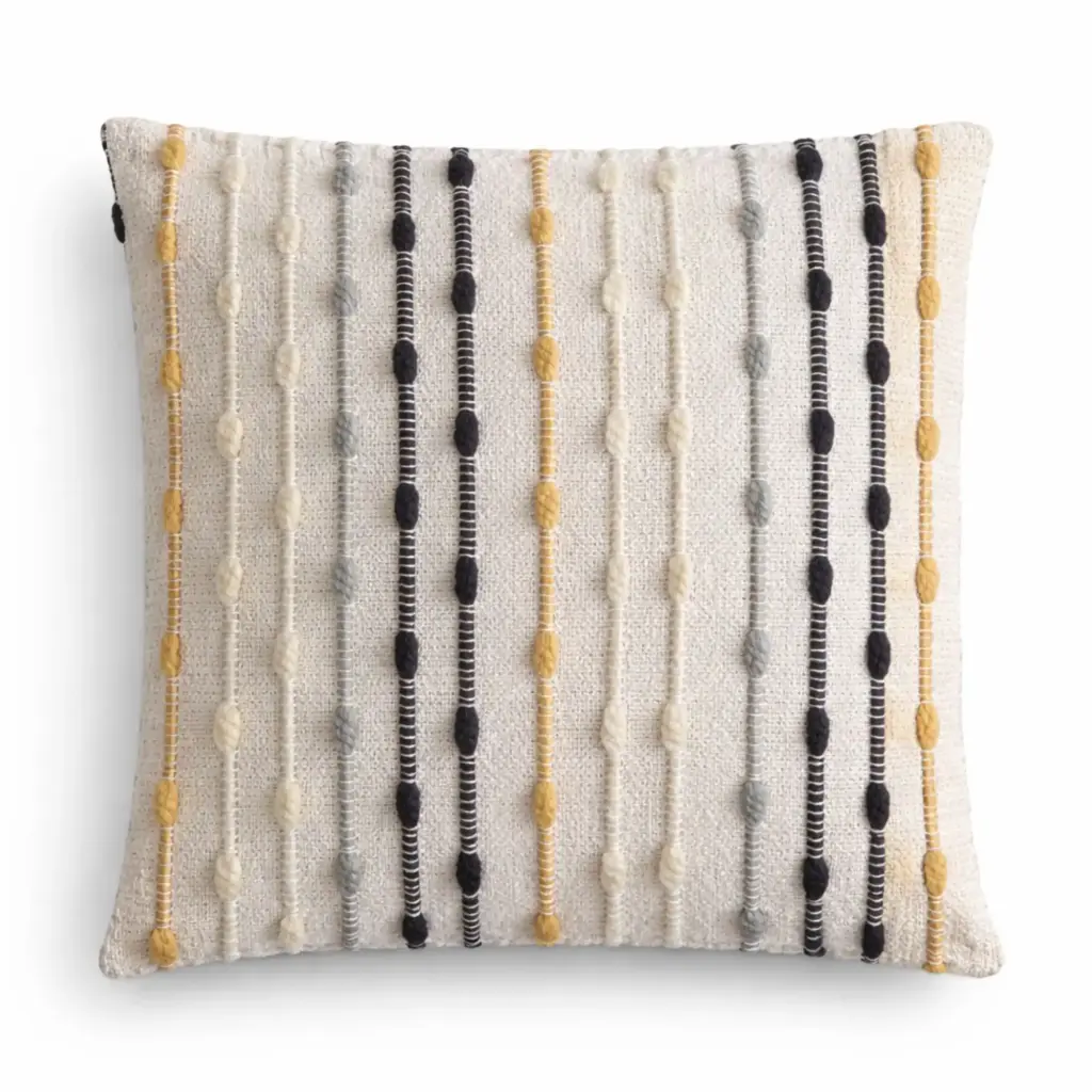 Classic Cushion Cover – Hippie Knot – 45x45cm | www.artisangoods.co.uk