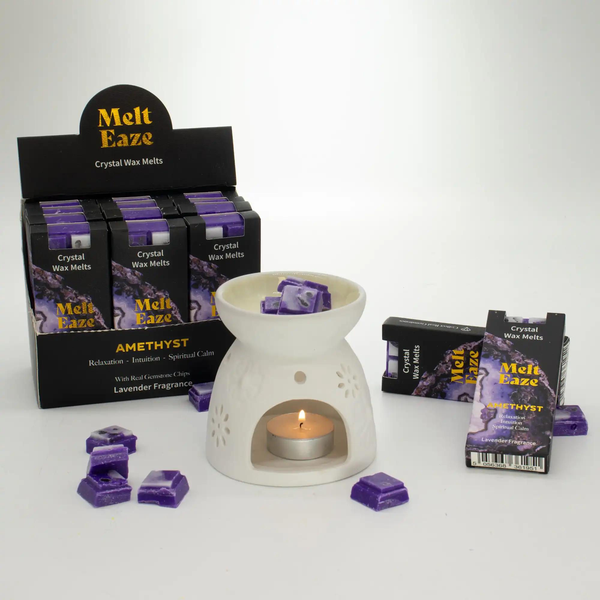 MeltEaze Wax Melts 50g – Amethyst Dream – Lavender | www.artisangoods.co.uk 6 MeltEaze Wax Melts 50g - Amethyst Dream - Lavender - Image 5