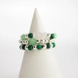 Nymph Spirit Gemstone Ring Set – Forest Spirit | www.artisangoods.co.uk 4