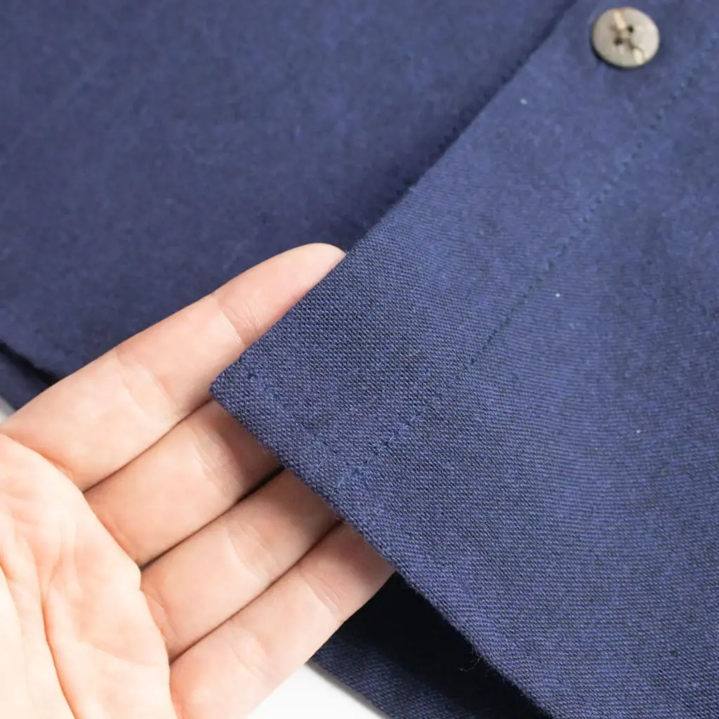 Nomad Sari Kathmandu Shirt – Indigo – XL | www.artisangoods.co.uk Nomad Sari Kathmandu Shirt – Indigo – XL | www.artisangoods.co.uk
