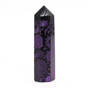 Black Obsidian Point – Mystic Story – Deep Purple | www.artisangoods.co.uk 7
