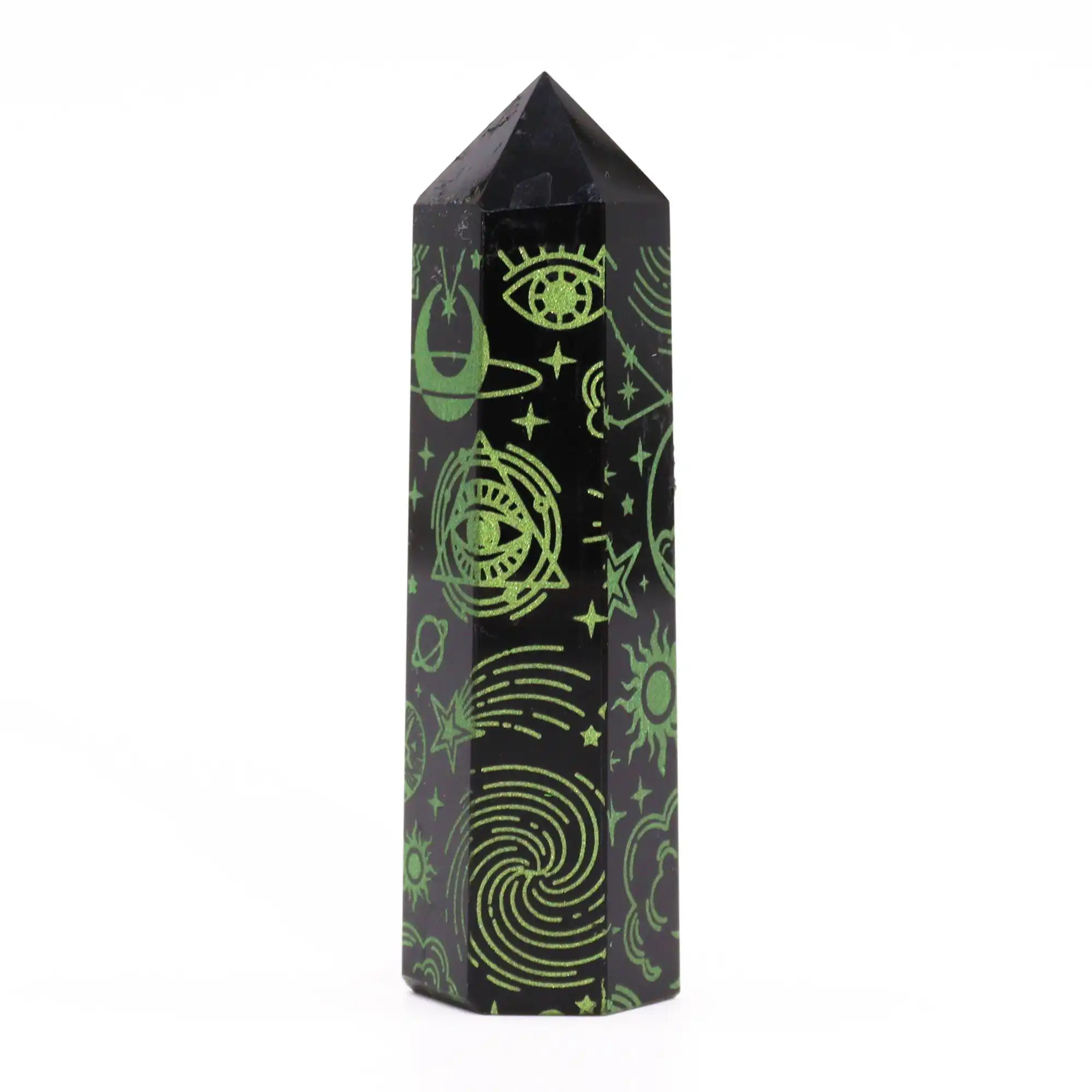 Black Obsidian Point – Mystic Story – Forest Green | www.artisangoods.co.uk 7 Black Obsidian Point – Mystic Story – Forest Green | www.artisangoods.co.uk 6