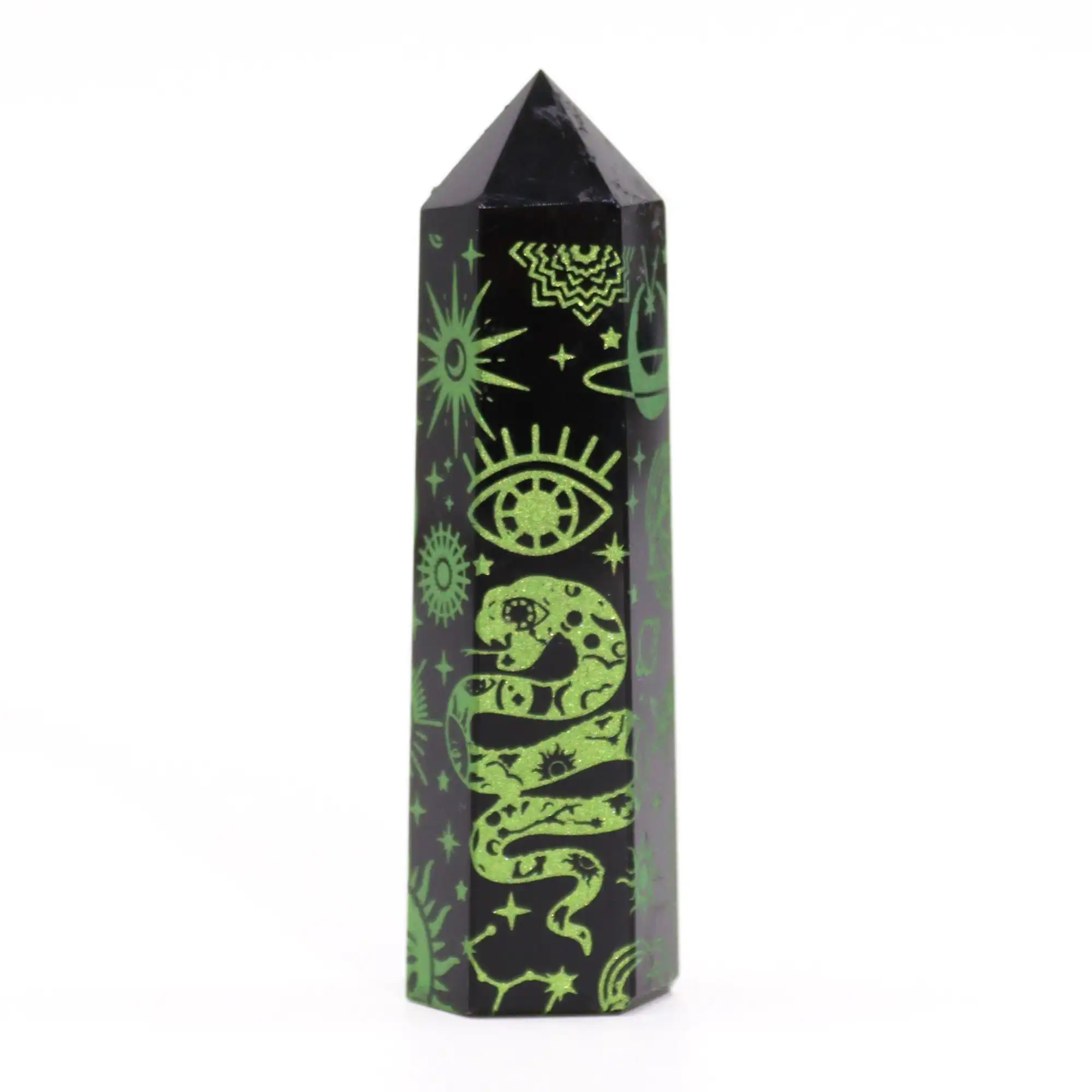 Black Obsidian Point – Mystic Story – Forest Green | www.artisangoods.co.uk 5 Black Obsidian Point – Mystic Story – Forest Green | www.artisangoods.co.uk 4