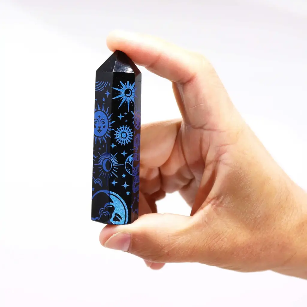 Black Obsidian Point – Mystic Story – Midnight Blue | www.artisangoods.co.uk 8