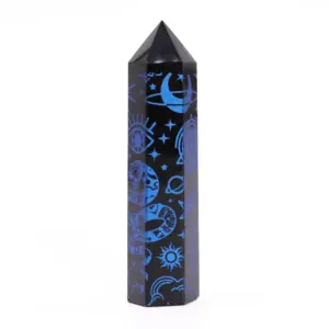 Black Obsidian Point – Mystic Story – Midnight Blue | www.artisangoods.co.uk 5