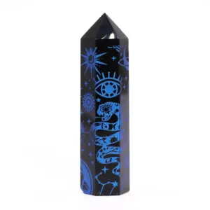 Black Obsidian Point – Mystic Story – Midnight Blue | www.artisangoods.co.uk 4