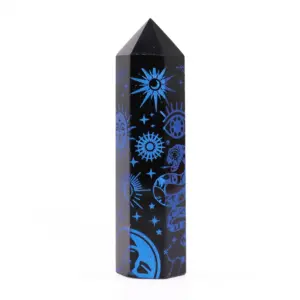 Black Obsidian Point – Mystic Story – Midnight Blue | www.artisangoods.co.uk 3