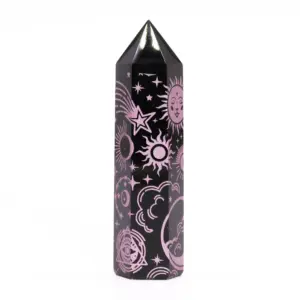 Black Obsidian Point – Mystic Story – Rose Pink | www.artisangoods.co.uk 7