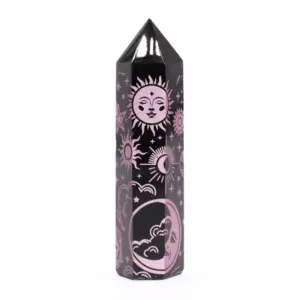 Black Obsidian Point – Mystic Story – Rose Pink | www.artisangoods.co.uk 2