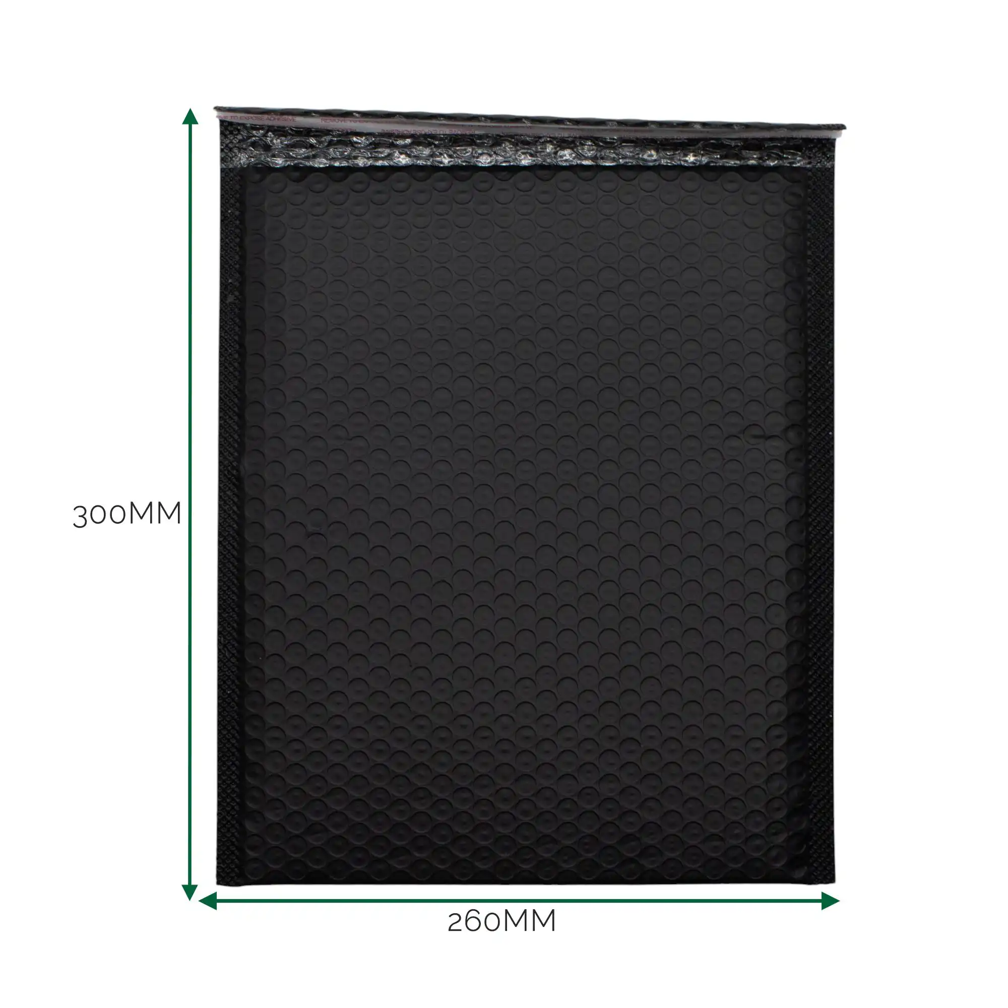 Black Poly Bubble Envelope (260×300+40mm) | www.artisangoods.co.uk 2 Black Poly Bubble Envelope (260x300+40mm)