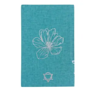 Blue Gratitude Journal with Silver Lining – 120 pages – I am Thankful For | www.artisangoods.co.uk 3