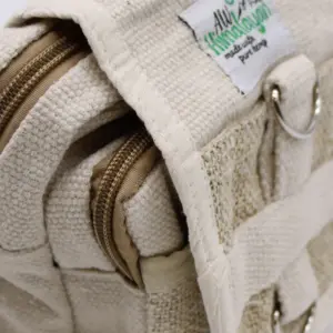 Body-Cross Natural Hemp & Cotton Travel Bag | www.artisangoods.co.uk 3