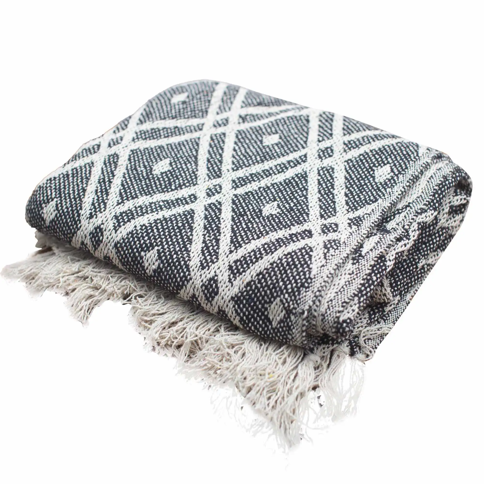 Boho Comfort Throws – Black & Biege Regency | www.artisangoods.co.uk 4 Boho Comfort Throws – Black & Biege Regency | www.artisangoods.co.uk 3