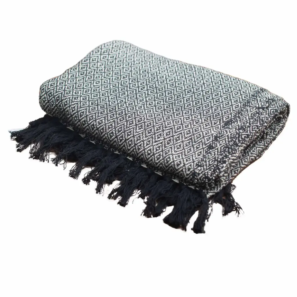 Boho Comfort Throws – Charcoal | www.artisangoods.co.uk 3 Boho Comfort Throws – Charcoal | www.artisangoods.co.uk 3