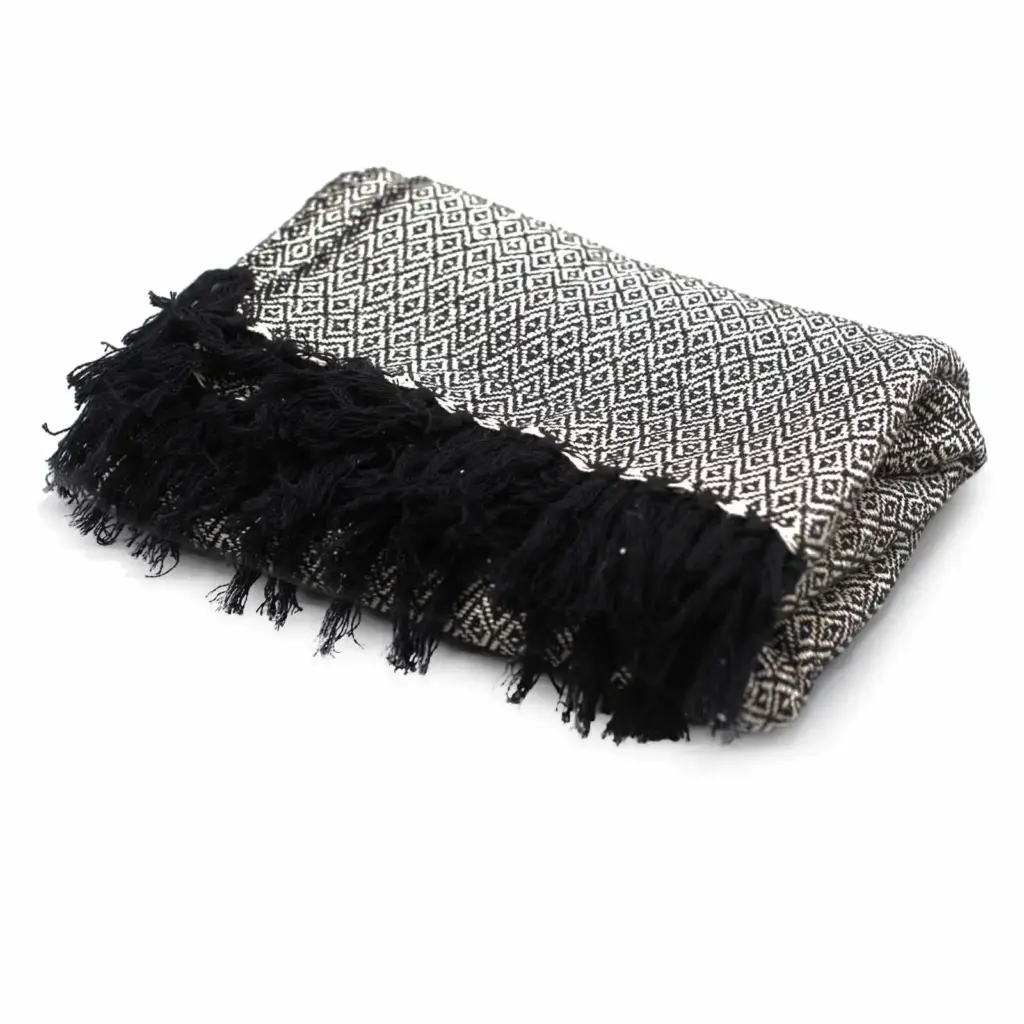 Boho Comfort Throws – Charcoal | www.artisangoods.co.uk 2 Boho Comfort Throws – Charcoal | www.artisangoods.co.uk 2
