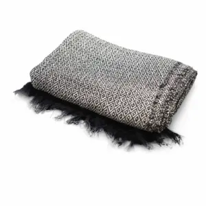 Boho Comfort Throws – Charcoal | www.artisangoods.co.uk 4