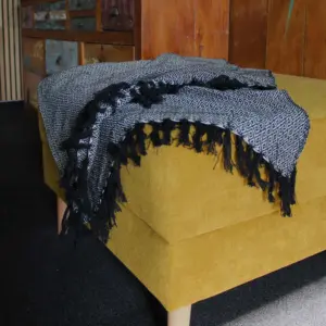 Boho Comfort Throws – Charcoal | www.artisangoods.co.uk 5
