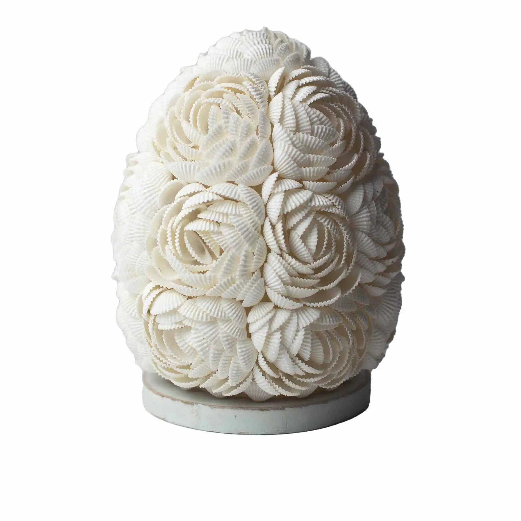 Boho Sea Shell Lamp – Rose Oval – 15cm | www.artisangoods.co.uk 2 Boho Sea Shell Lamp - Rose Oval - 15cm