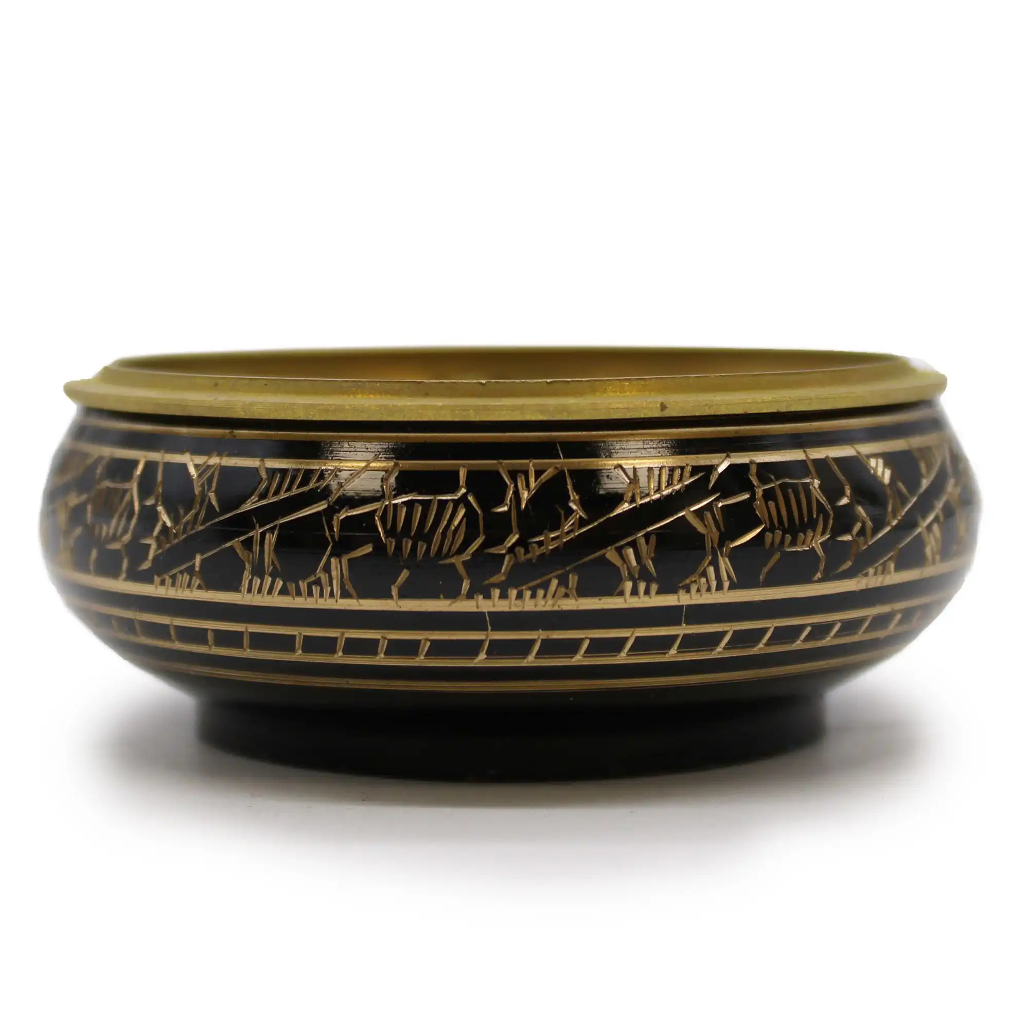 Brass Carved Charcoal Incense Jar | www.artisangoods.co.uk 2 Brass Carved Charcoal Incense Jar | www.artisangoods.co.uk 1