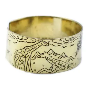 Brass Tibetan Mantra Bracelet – Tree of Life | www.artisangoods.co.uk 3