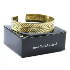 Brass Tibetan Mantra Bracelet – Tree of Life | www.artisangoods.co.uk 4