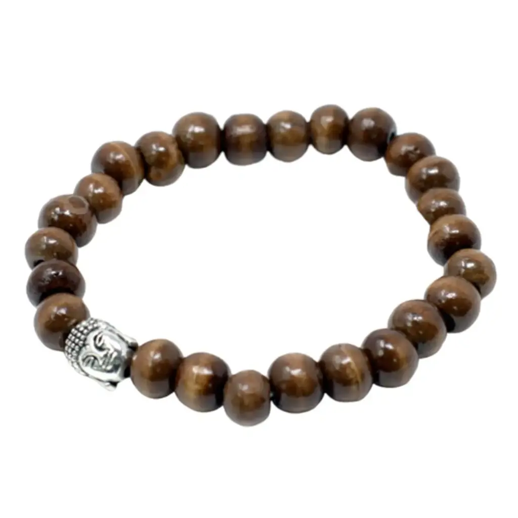 Brown Beads & Buddah Bangle | www.artisangoods.co.uk 3 Brown Beads & Buddah Bangle | www.artisangoods.co.uk 3