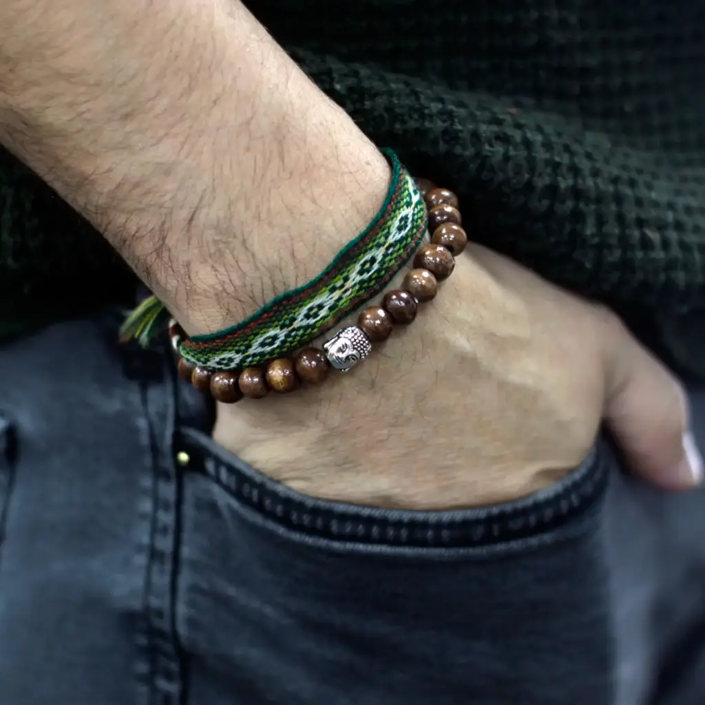 Brown Beads & Buddah Bangle | www.artisangoods.co.uk 4 Brown Beads & Buddah Bangle | www.artisangoods.co.uk 4