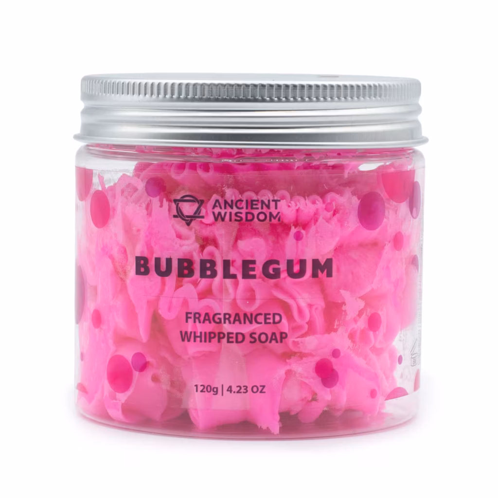 Bubblegum Whipped Soap 120g | www.artisangoods.co.uk