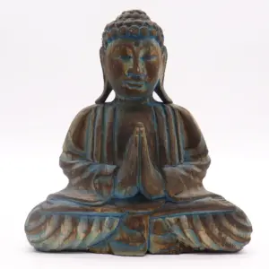 Buddha Feng Shui Set – Flower Mandala – Blue | www.artisangoods.co.uk 3