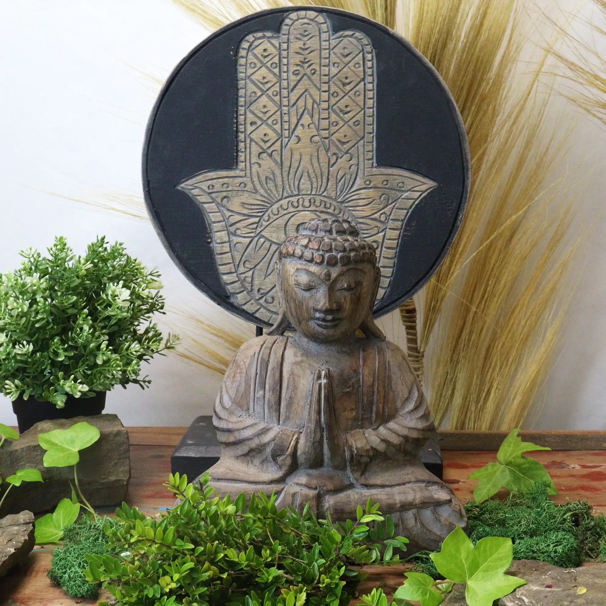 Buddha Feng Shui Set – Hamsa – Grey | www.artisangoods.co.uk 5 Buddha Feng Shui Set – Hamsa – Grey | www.artisangoods.co.uk 4