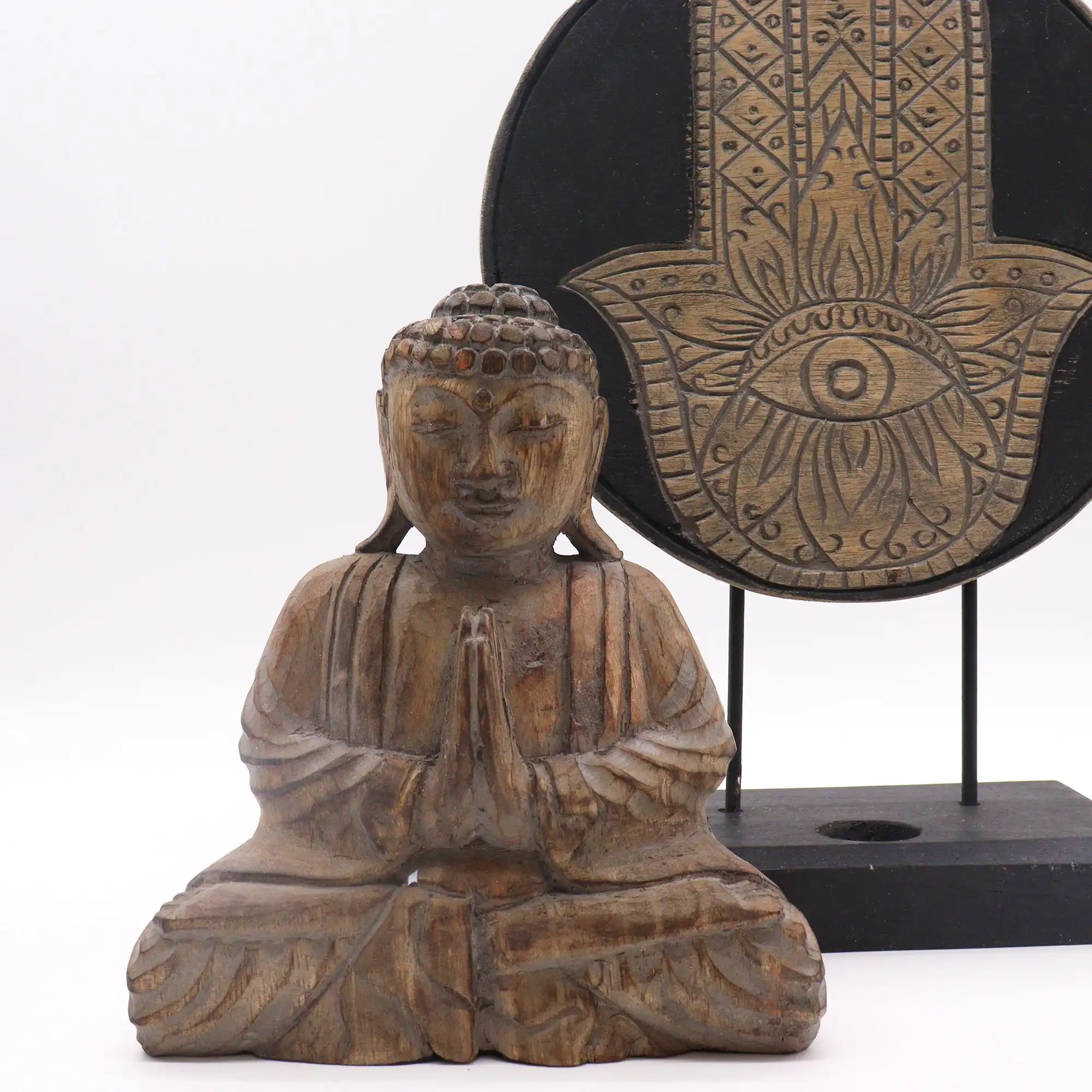 Buddha Feng Shui Set – Hamsa – Grey | www.artisangoods.co.uk 3 Buddha Feng Shui Set – Hamsa – Grey | www.artisangoods.co.uk 2