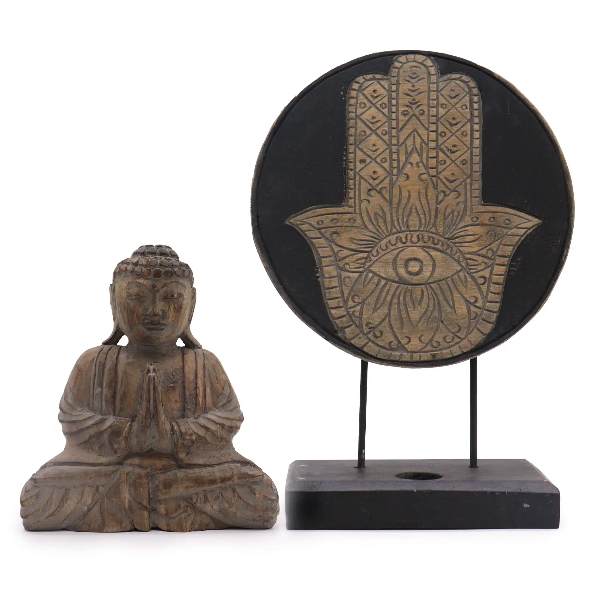 Buddha Feng Shui Set – Hamsa – Grey | www.artisangoods.co.uk 2 Buddha Feng Shui Set – Hamsa – Grey | www.artisangoods.co.uk 1